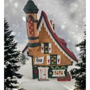 Department 56 North Pole Series Elfin Snow Cone Works w/ Box Heritage Village
